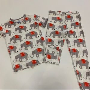 Kickee Pants short sleeve pj set